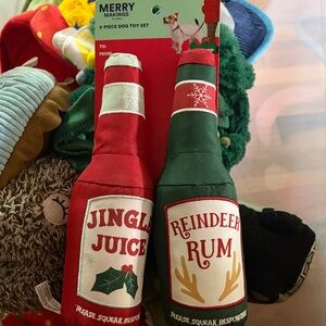 Merry Makings Holiday Dog Toy Set